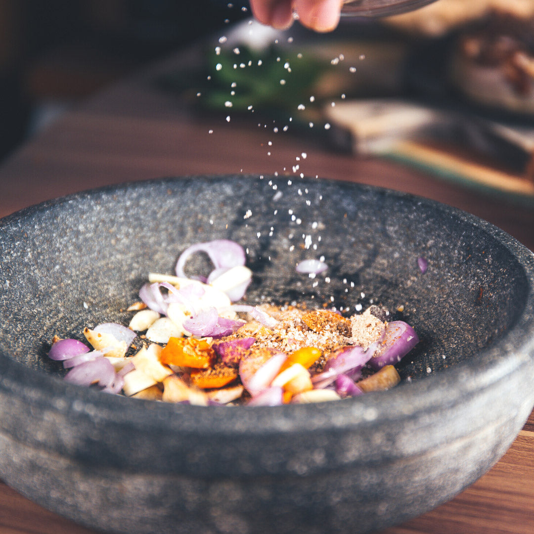 Fleur de Sel Noirmoutier Kräutersalz Meersalz Gewürzsalz Schalotten Schalottensalz Salz mit Zwiebeln